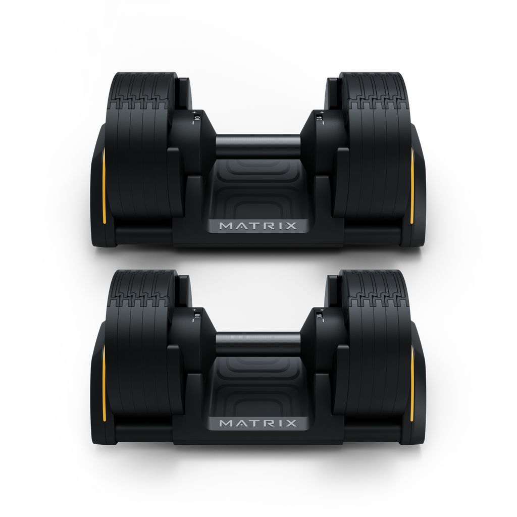 Matrix 50 lb Adjustable Dumbbells