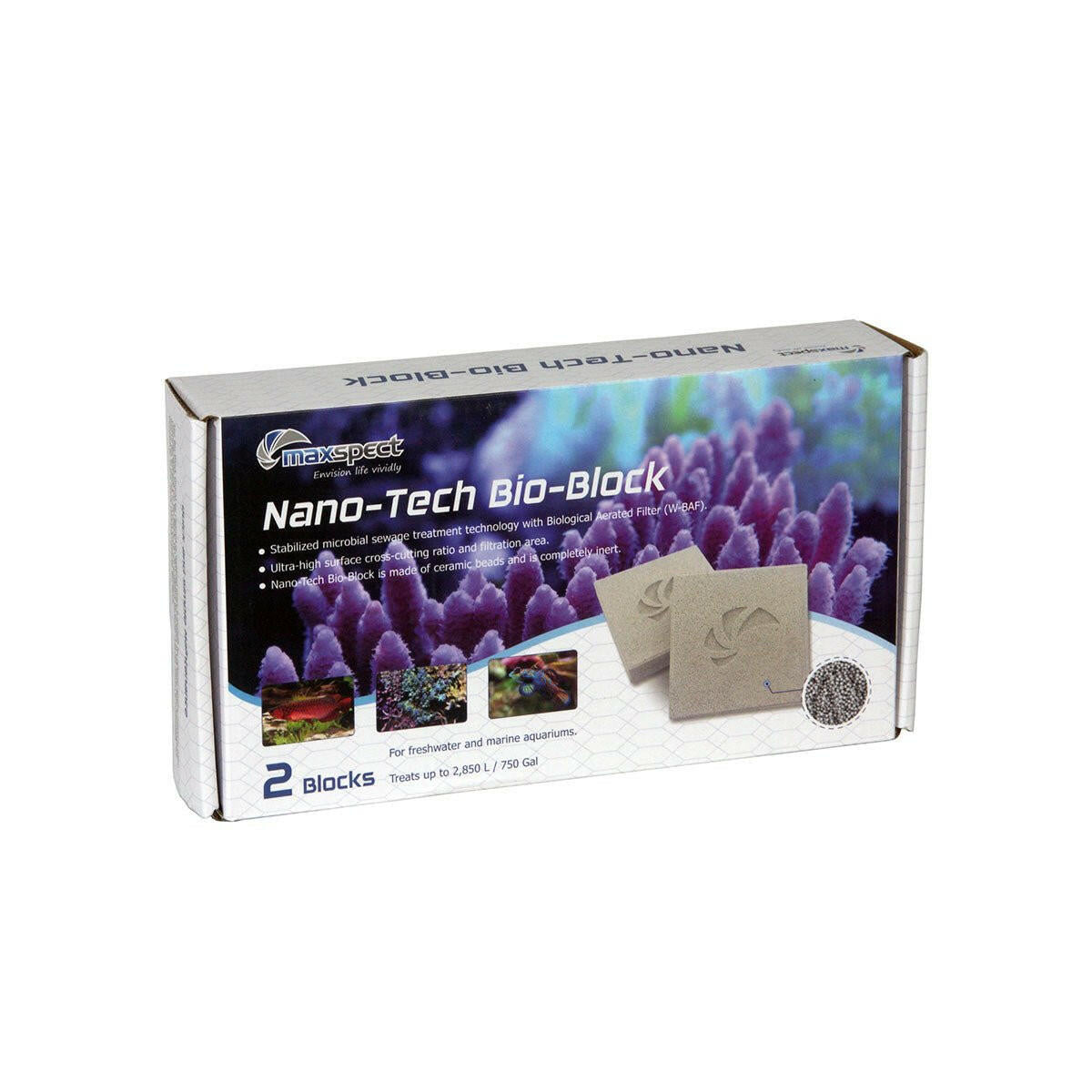 Maxspect Nano-Tech Bio-Block (Pack of 2)