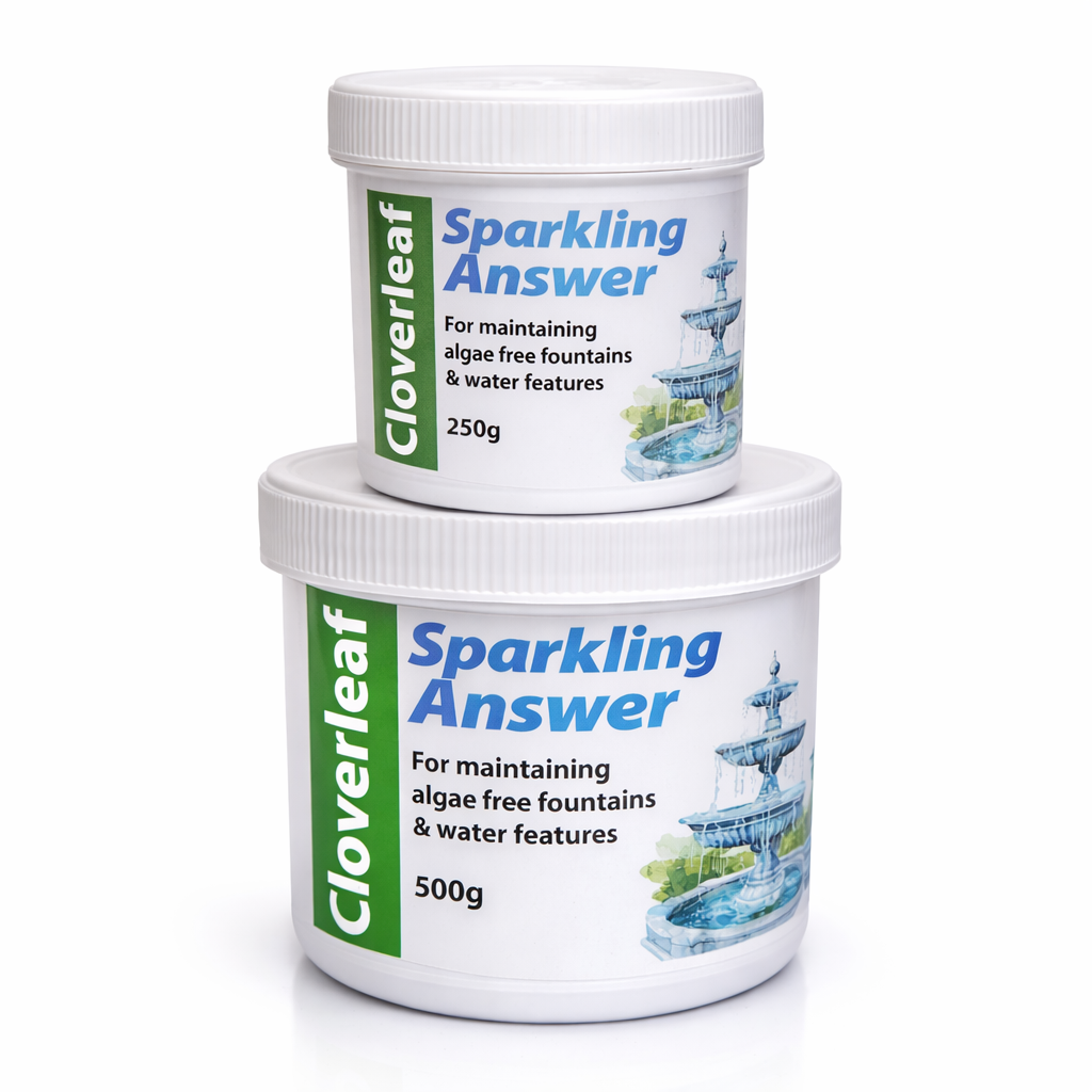 Cloverleaf Sparkling Answer 250g | 500g Clean Ornamental Water Treatment