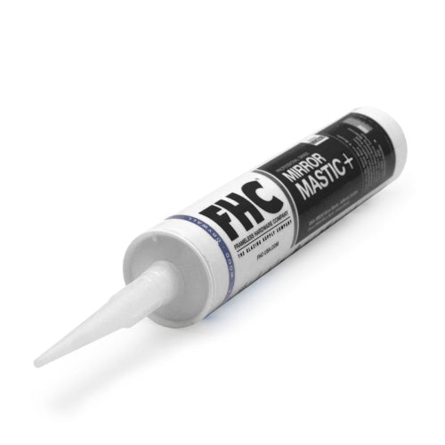 FHC Mirror Mastic + Plus - 10.1 Fl oz. Cartridge - White - MM200