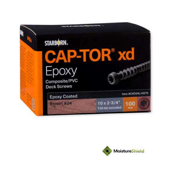 MoistureShield Epoxy Deck Screws