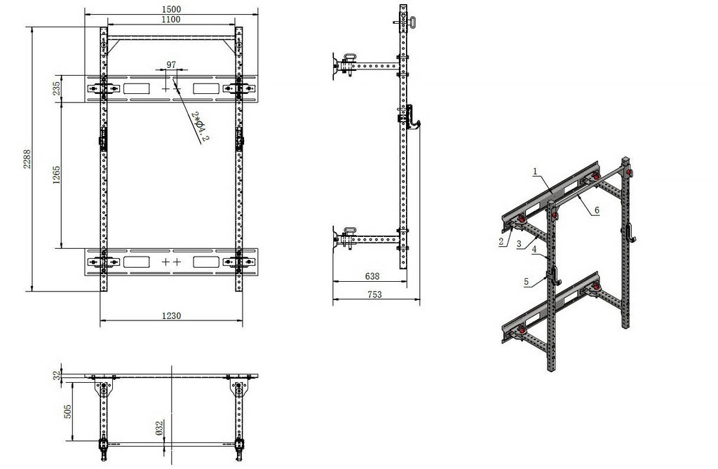 Morgan Sports Fold Back Wall Mounted Cross-Functional Rig