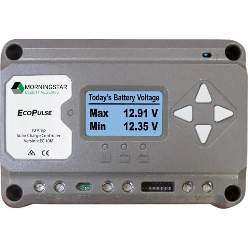 Morningstar EcoPulse PWM 10amp w/ Meter