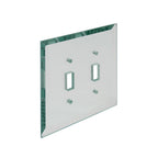 FHC Clear Double Toggle Glass Mirror Plate - MP8C