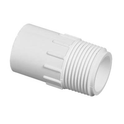 PVC Reducing Male Adapter MPT x Slip - 1 1/2 x 1 1/4