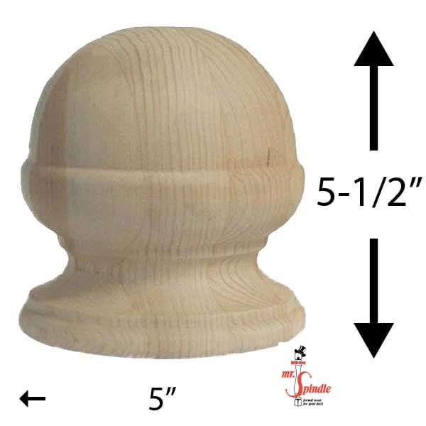 Mr. Spindle Acorn Finials