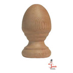 Mr. Spindle Acorn Finials With Rings