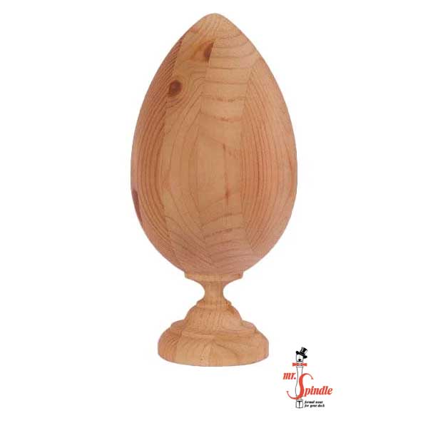 Mr. Spindle  Boston Egg Finials