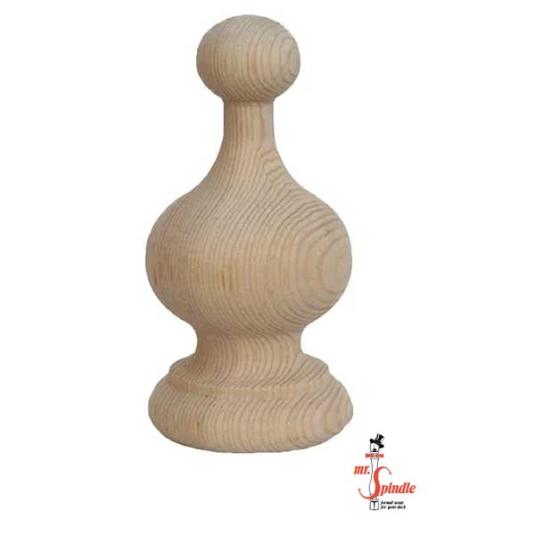 Mr. Spindle Crown Finials
