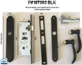 MT063 - Hurd Hinged Screen Door Replacement Handle - Rite Screen