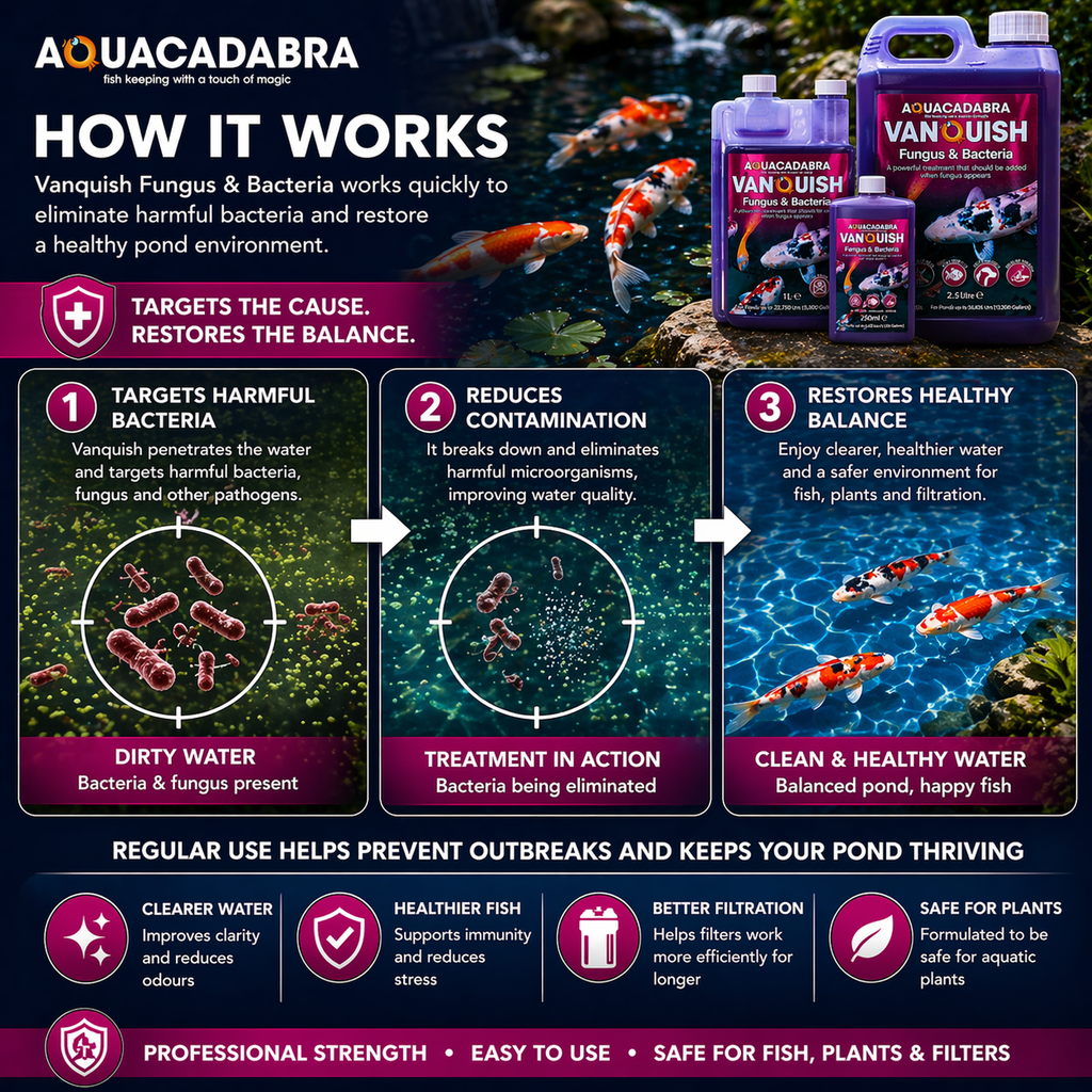 Aquacadabra Vanquish Fungus & Bacteria