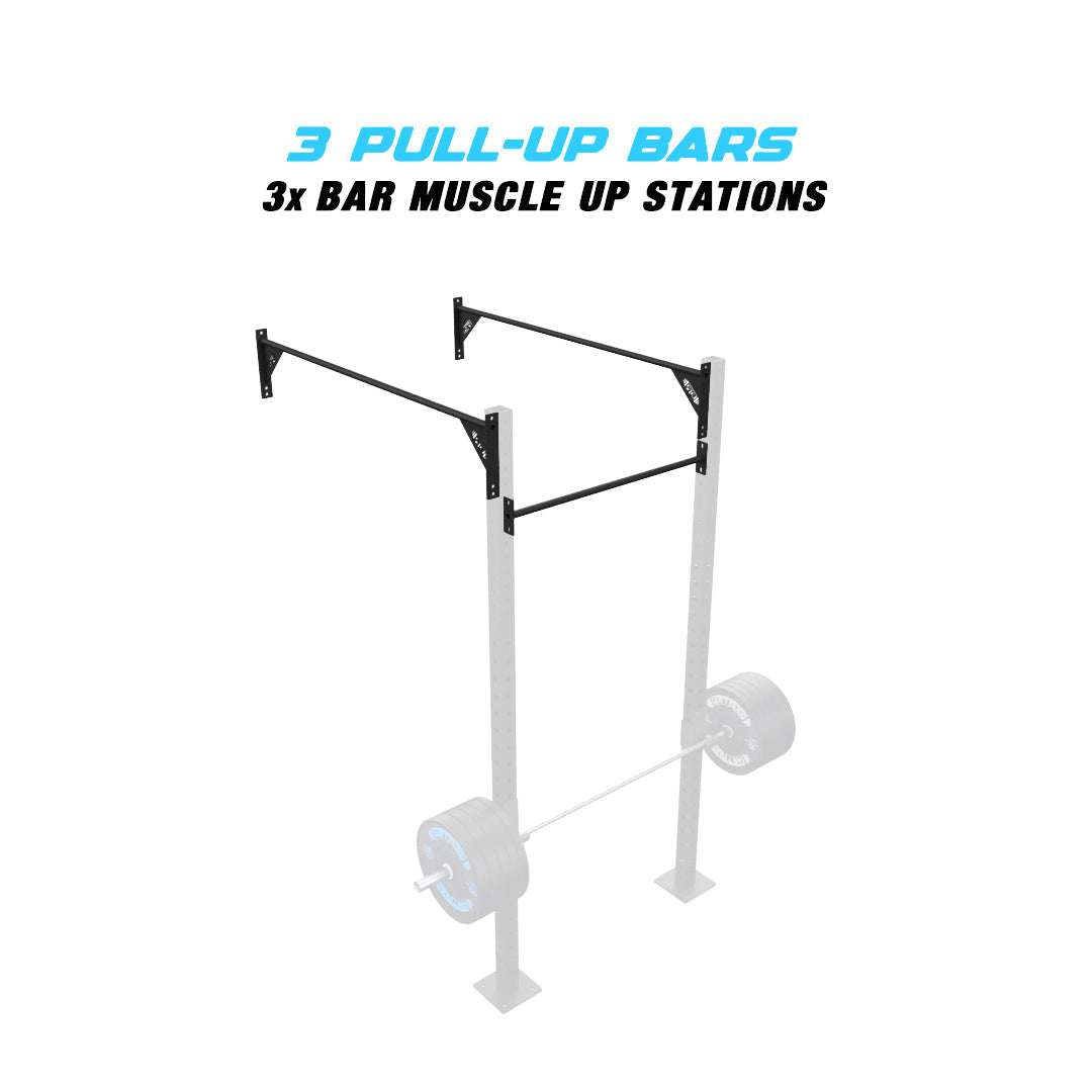 4' Wall-Mount Builder® Rig: Single Bars