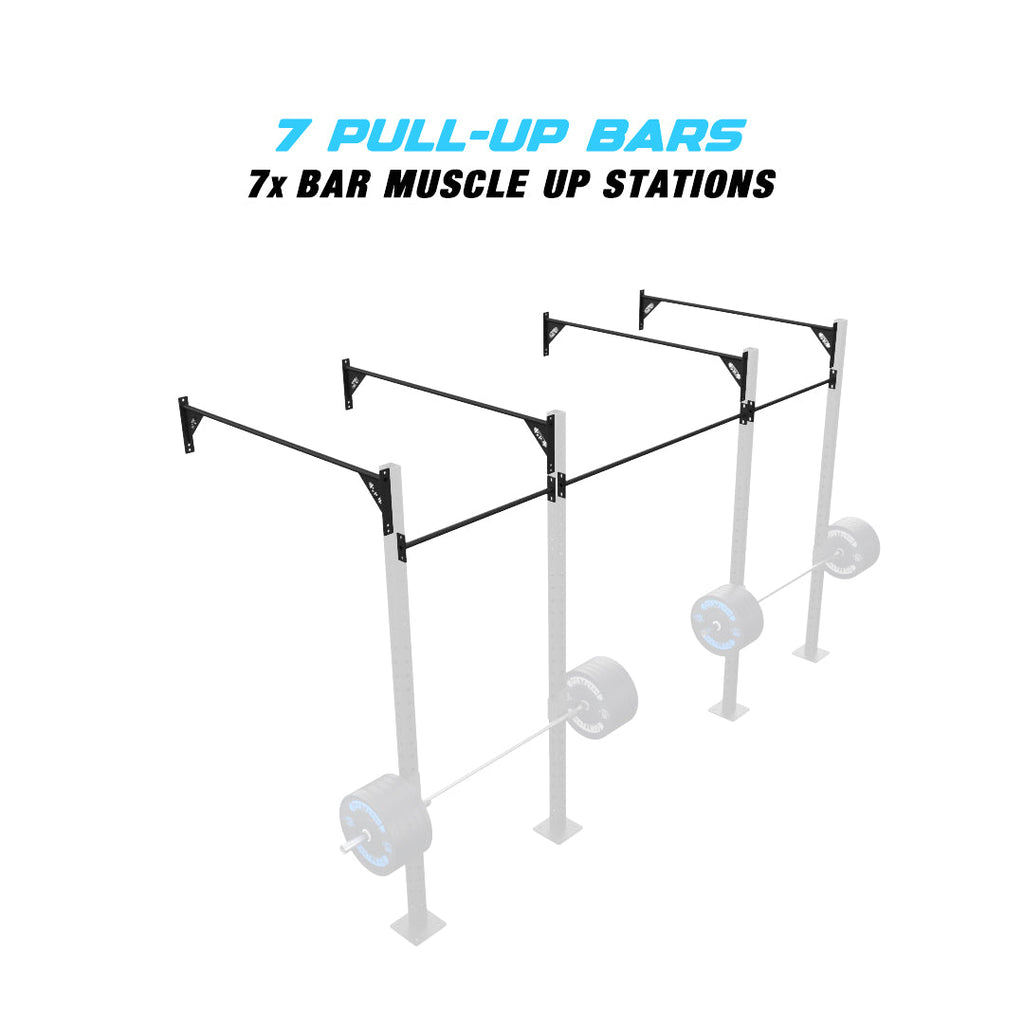 14' Wall-Mount Builder® Rig: Single Bars