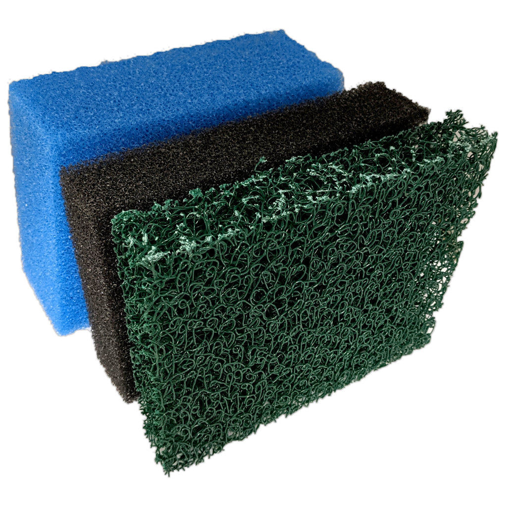 MultiClear 5000/8000 Pond Filter Foam Set (3-Piece)