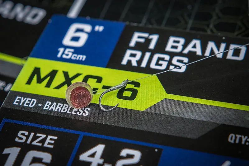 Matrix F1 Band rigs 6" MXC-6 Hooks to nylon