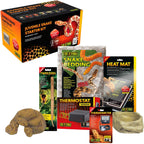 Exo Terra Juvenile Snake Accessory Starter Kit with Heating & Habitat Essentials