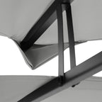 13.1' x 9.8' 2-Tier Gazebo Replacement Canopy (Top Only), Light Grey