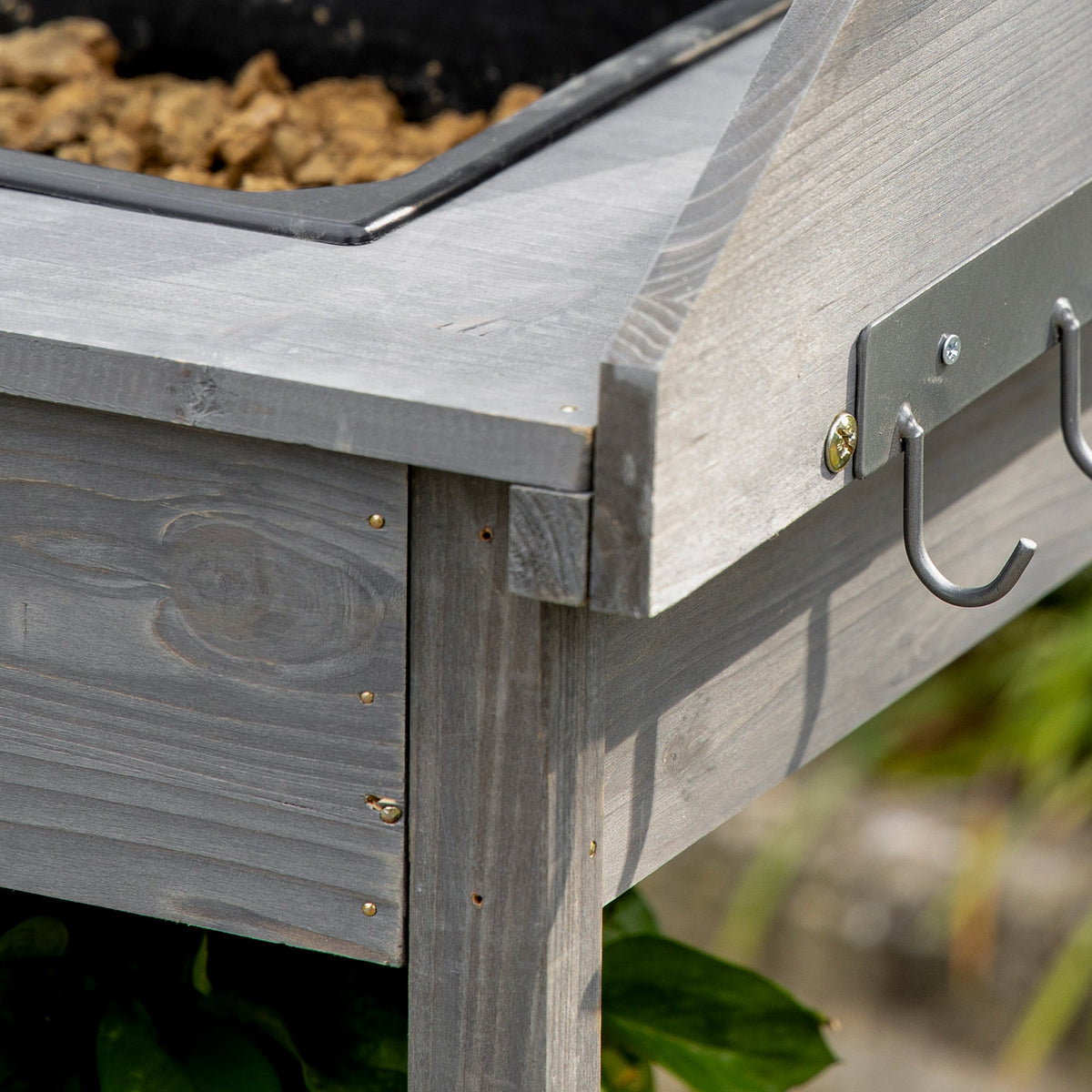 Deluxe Outdoor Potting Table with Sink & Storage Solutions for Patio, Courtyards, Balcony