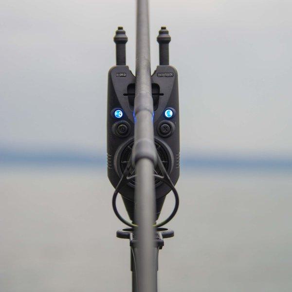 Nash Siren R4 Bite Alarm 3 Rod Set Including Receiver T2983