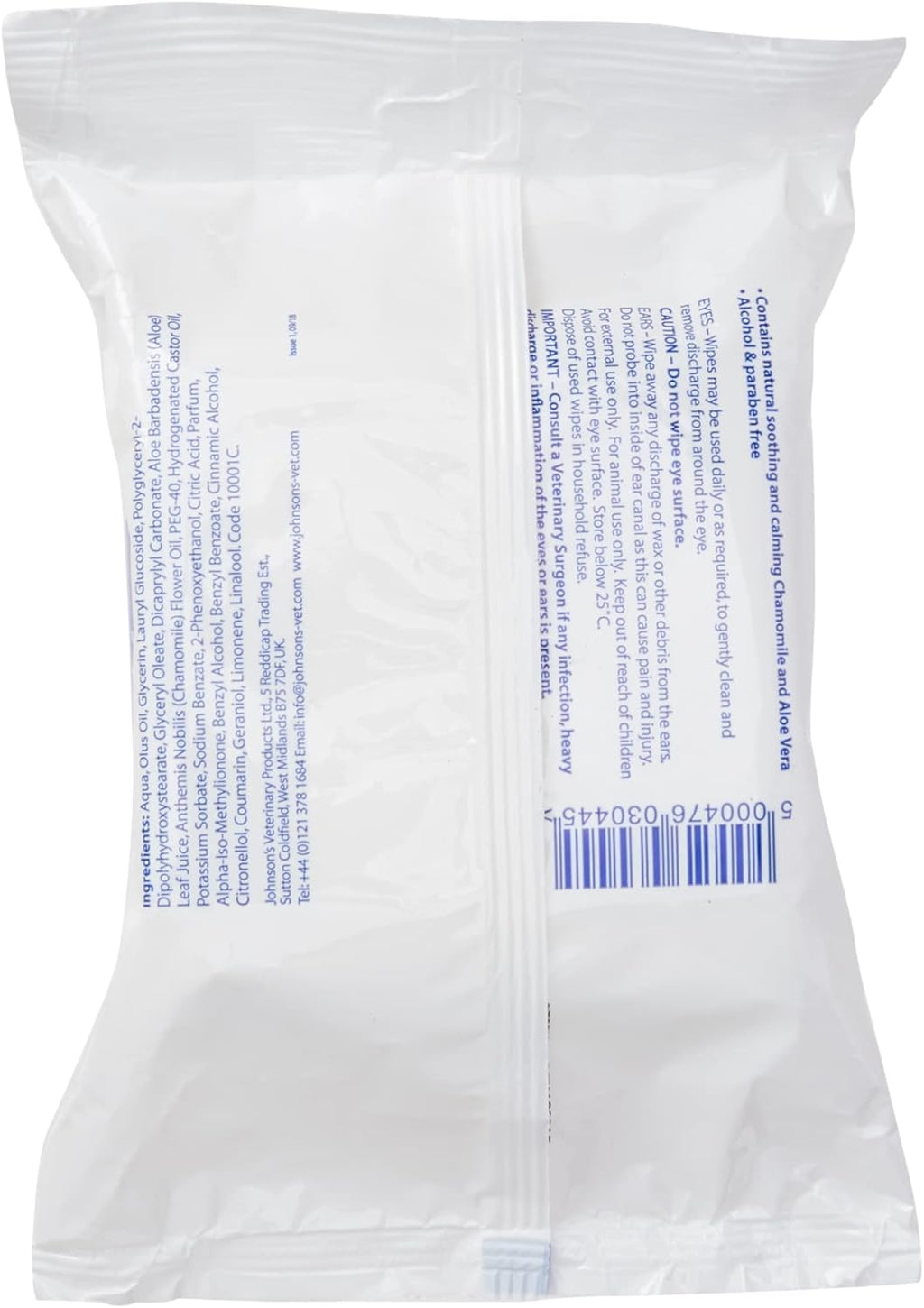 Johnsons Clean & Safe Eye & Ear Wipes