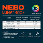 Nebo Luna 400+