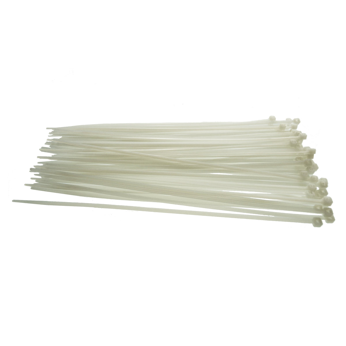 100 Cable Ties (4.8mm x 450mm) Neutral