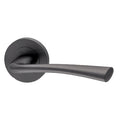 Neva MSB Lever / Round Rose Fire Door Pack