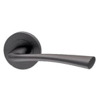 Neva MSB Lever / Round Rose Fire Door Pack