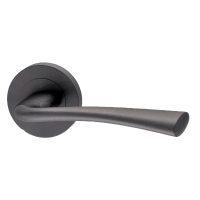Neva MSB Lever / Round Rose Fire Door Pack