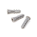 FHC Ribbed Wall Anchors [1/4" x 1"] 100/pk - NFC1339