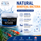 Evolution Aqua Pure Pond Bomb- Fast Acting Pond Bacteria & Waste Clarifier for Koi Ponds