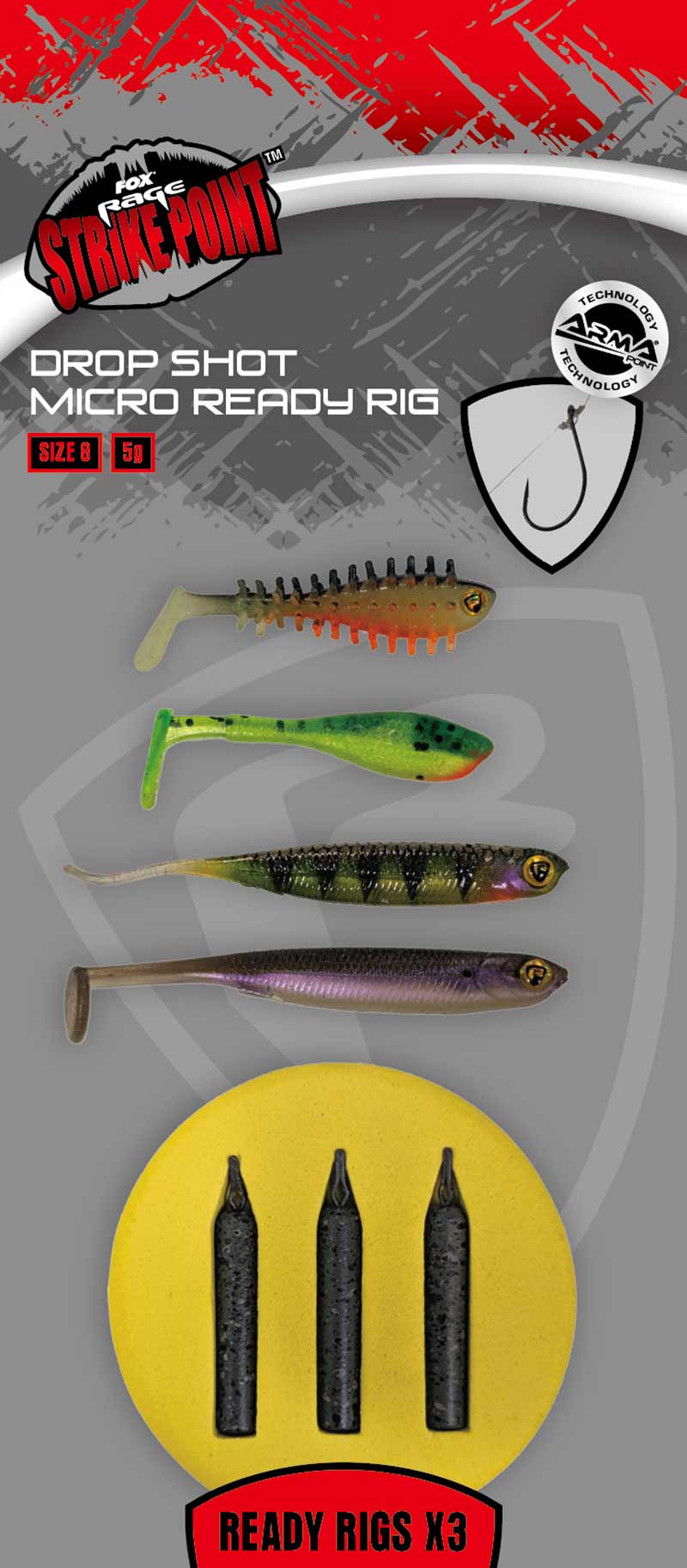 Fox Rage Drop Shot Ready Rigs