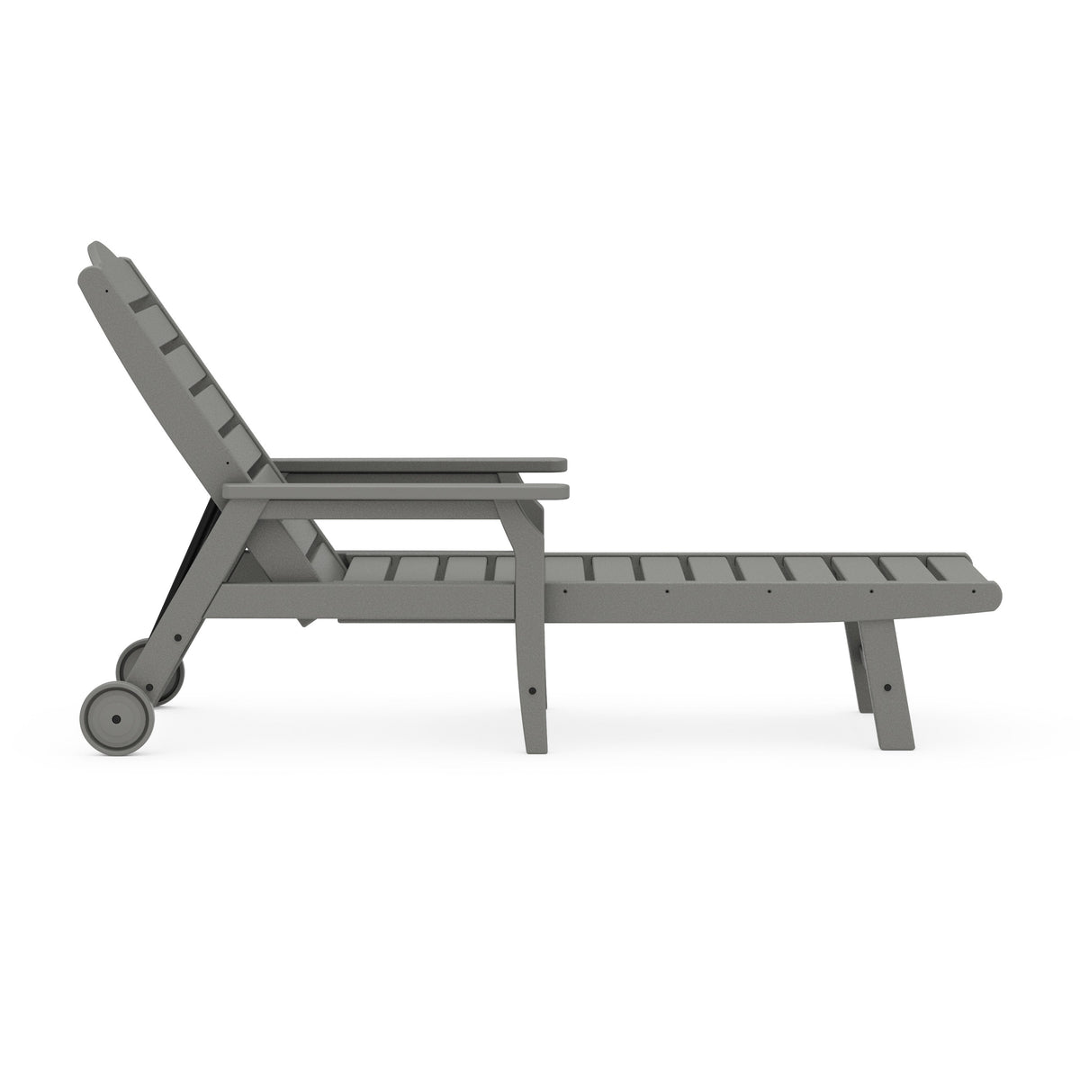 Savannah Chaise with Arms and Wheels