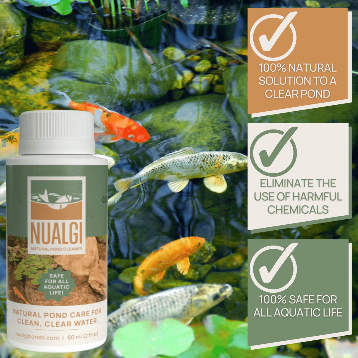 Nualgi Ponds 125ml Bottle