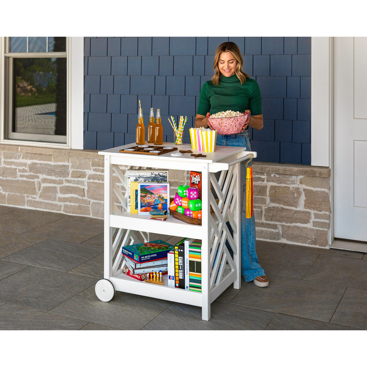 Chippendale Bar Cart