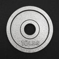 10 lb Cast Iron Olympic Plate [pc] (O-010)