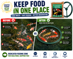 Aquacadabra Fun in the Sun Pond Feeding Bundle – Premium Pellets & Floating Feeding Ring