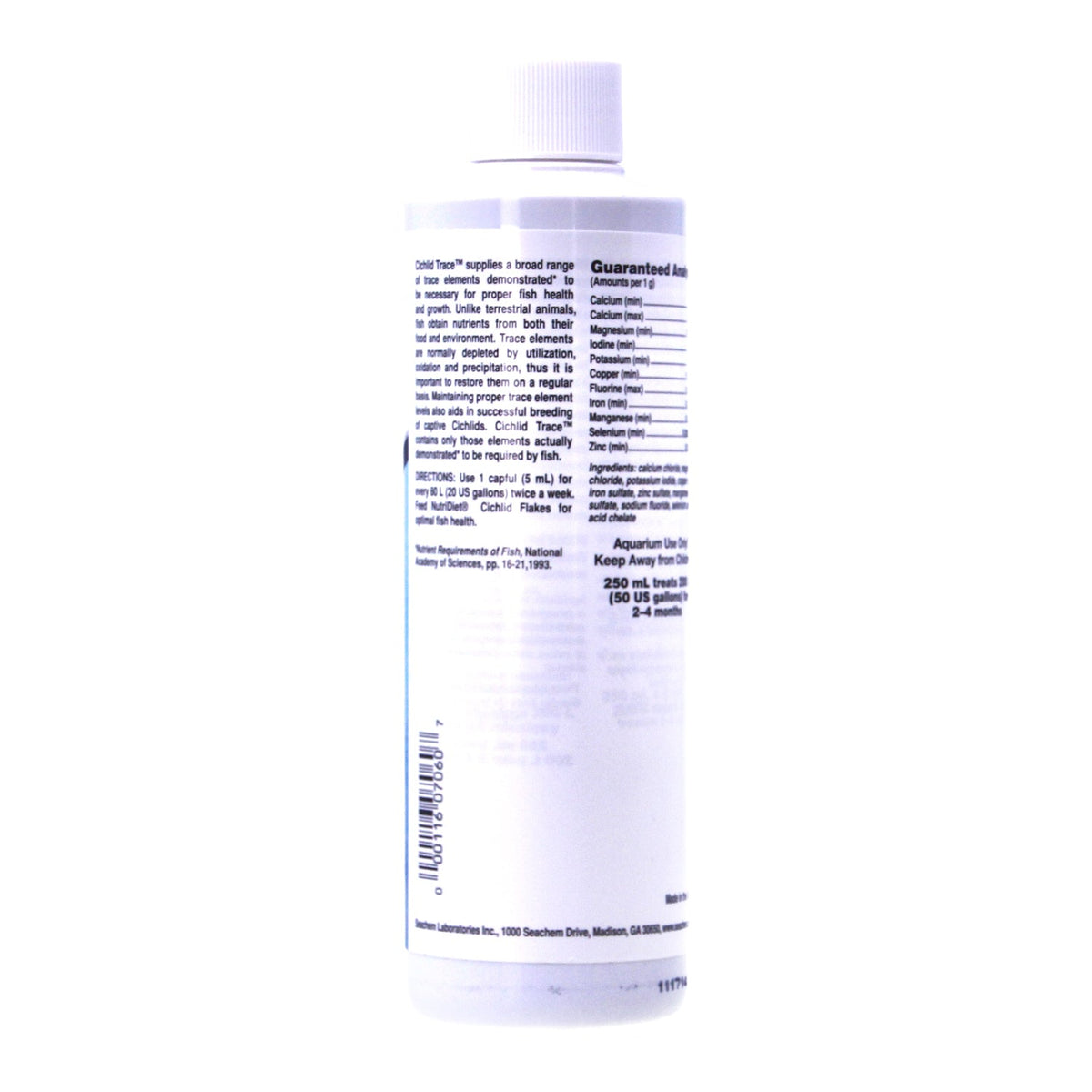 Seachem Cichlid Trace 250ml Essential Mineral Supplement