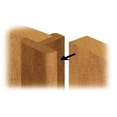 Pair Maker Pre-Finished Oak - 1997 x 54 x 36mm