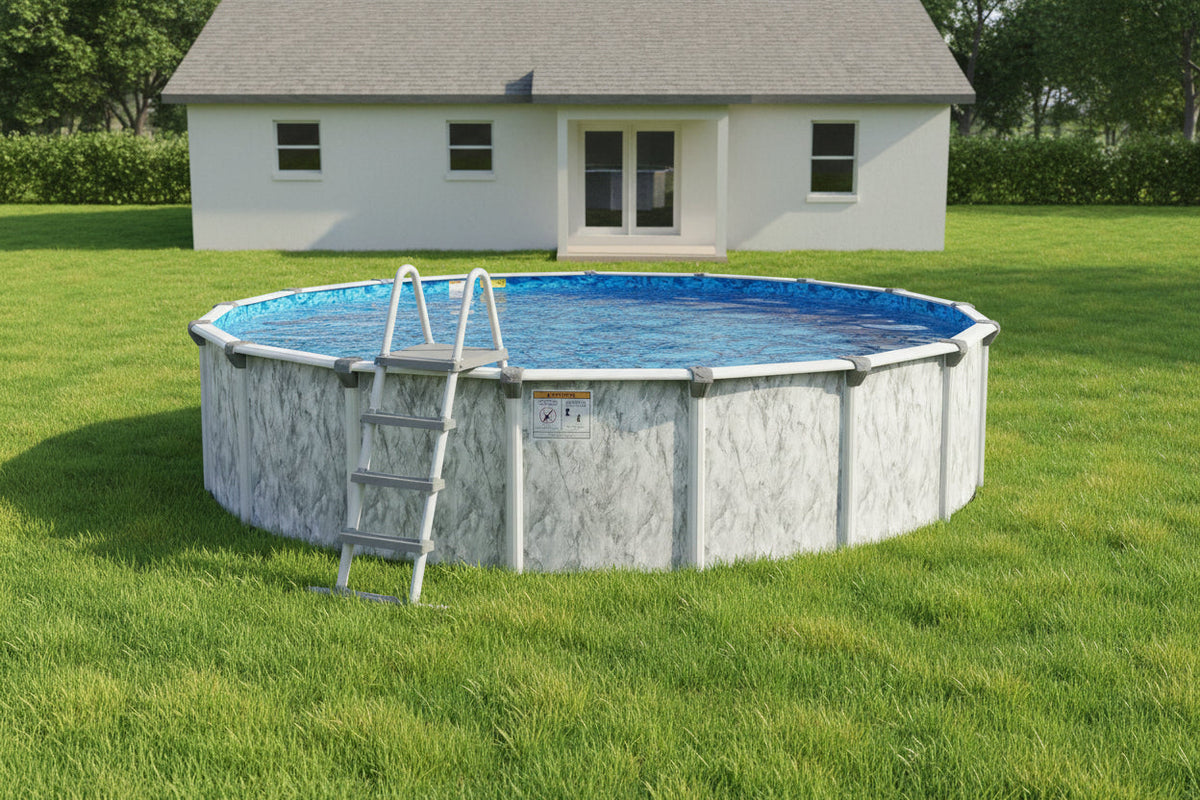 15' x 54" Round Ocean Current  Above Ground Pool