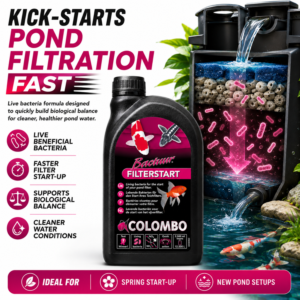 Colombo Bactuur Filter Start Pond Bacteria Treatment