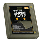 Olive Drab Canvas Tarp 20' x 20'