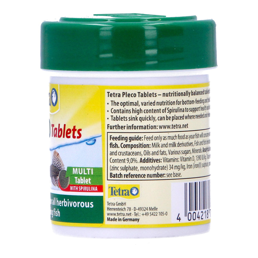 Tetra Plecomin Bottom Feeding Fish Food 120 Tablets