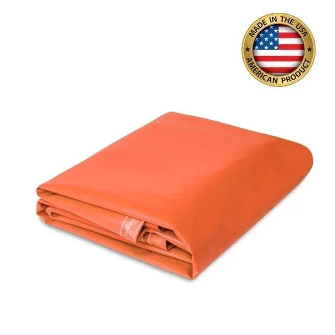 18 oz. Super Vinyl Tarp - Orange - 20' x 20'