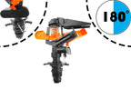 Pulsating Sprinkler on Spike - Adjustable Eco Line