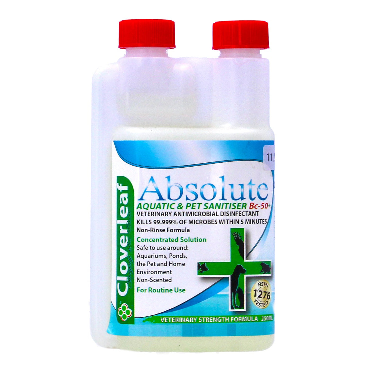 Cloverleaf Absolute Aquatic Pet Sanitiser BC-50+ Concentrated Disinfectant
