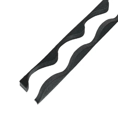 Fillers to Fit 41/1000 Cladco Tileform Profile Supaseal (25mm) Black with 6mm Base (Pack of 2)