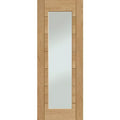 Palermo Essentials 1 Light (Clear Glass) Internal Oak Door