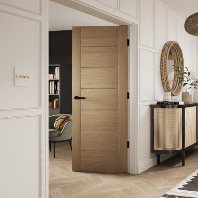 Palermo Internal Oak FD60 Fire Door