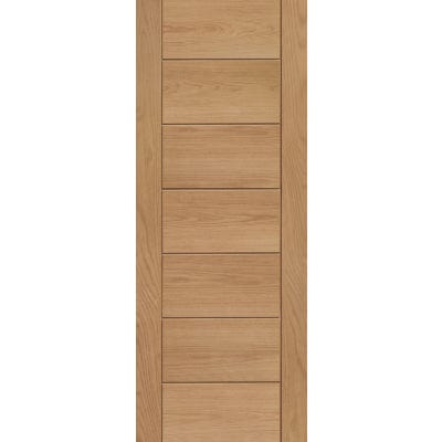 Palermo Unfinished Essentials Internal Oak Fire Door